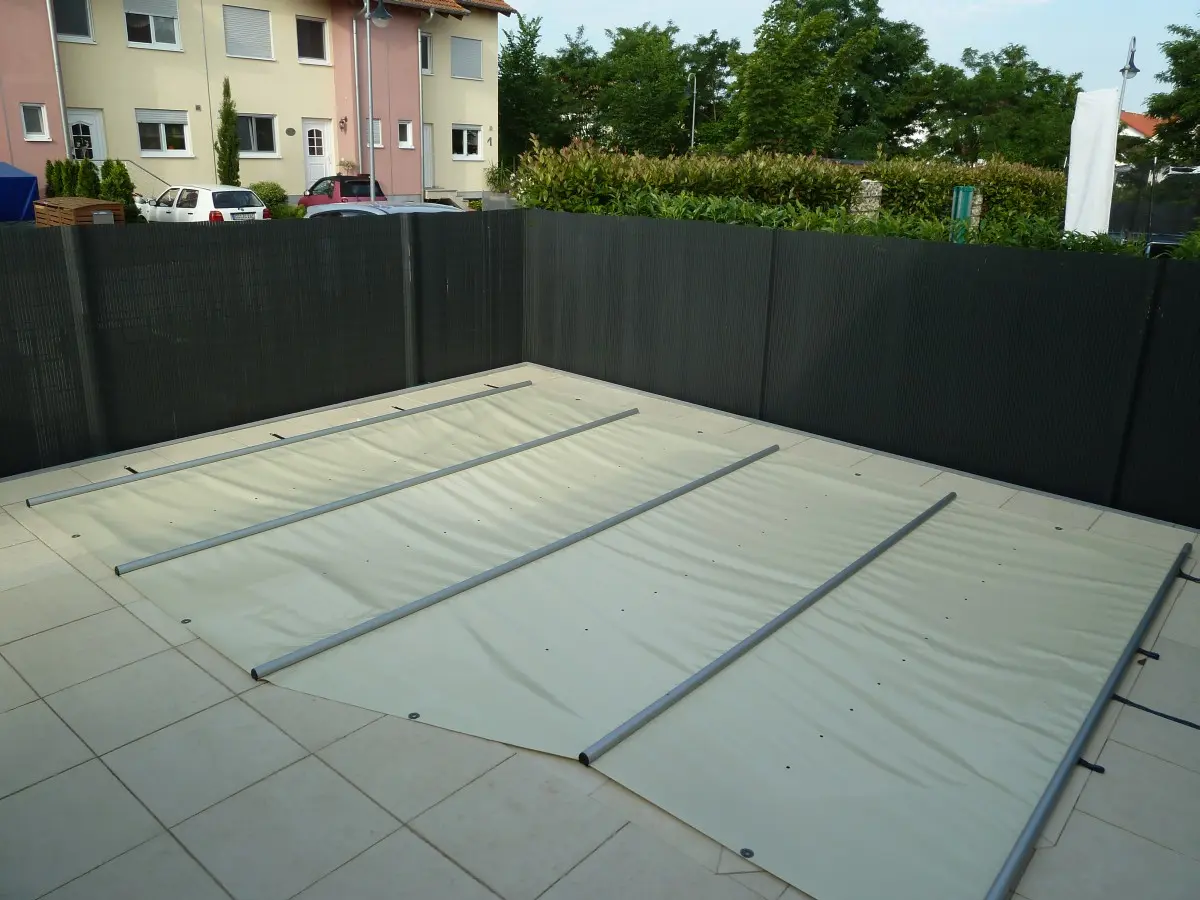 Stangenabdeckung Detail