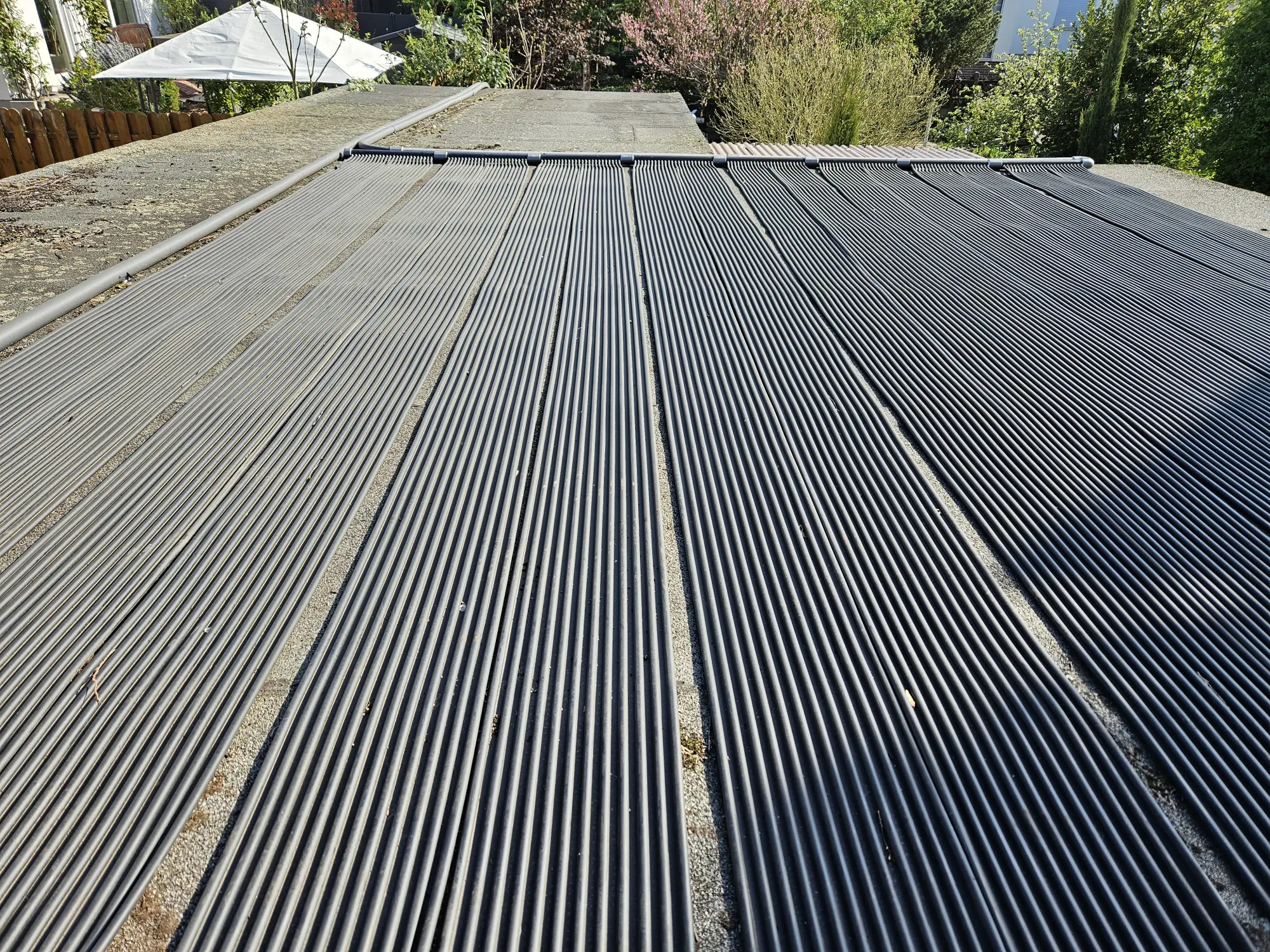 Solarabsorber für Poolheizung