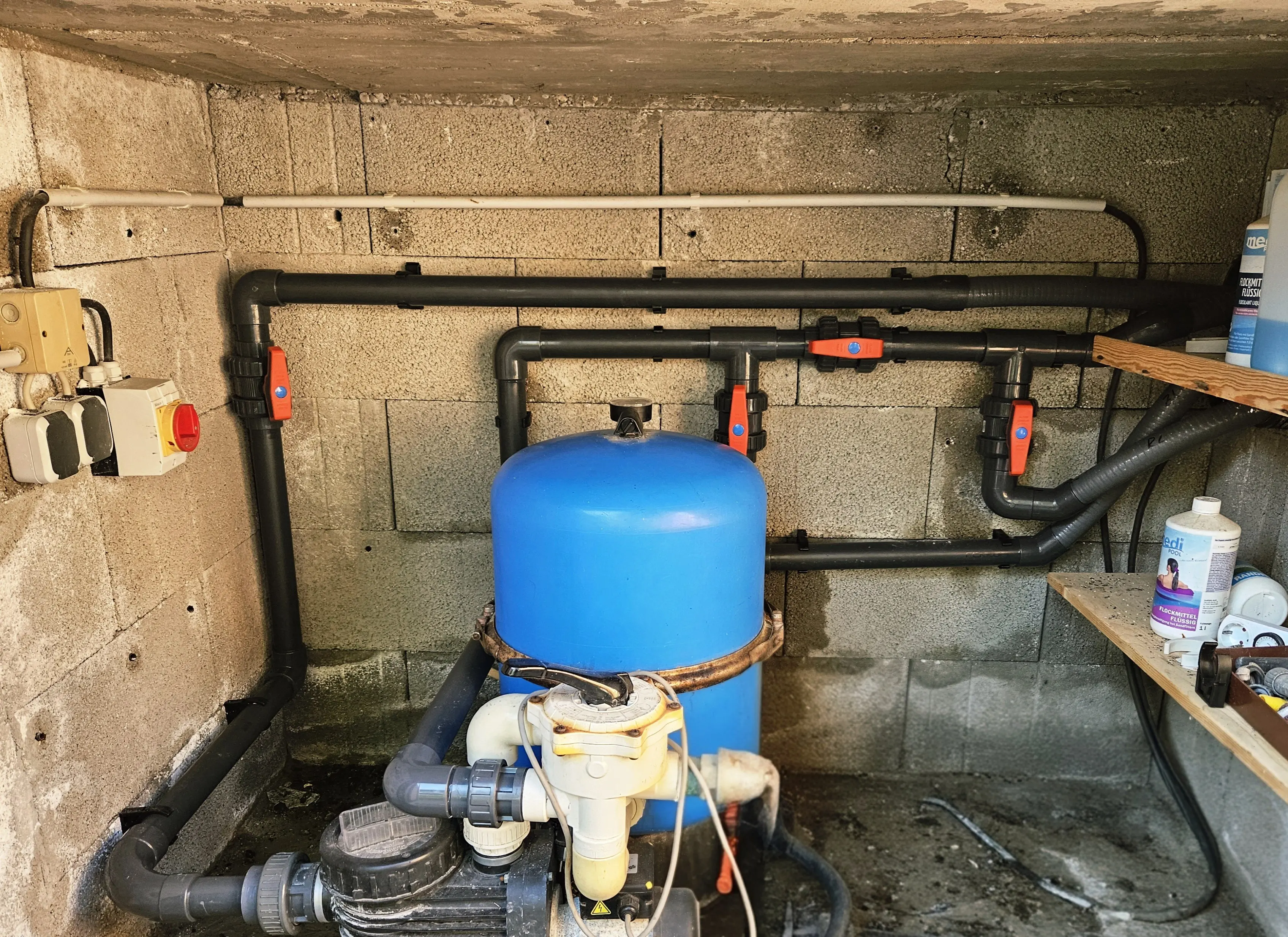 Sanierung Technikraum